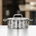Stainless steel Diana Hot Pot 40 cm Silver.2.webp
