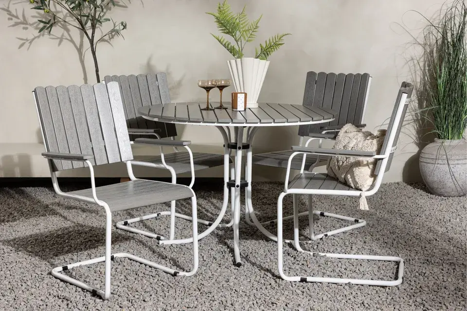 TABLE  WITH 4CHAIRS SET ZY-2509