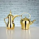 COFFEE POT AND TEA POT SET 48oz Gold.1.webp