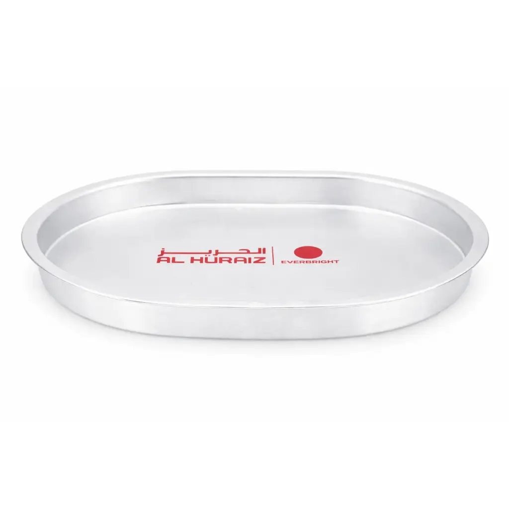 Aluminium oval tray 100x70cm..webp