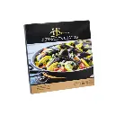32 cm Non-Stick Marble Coated Round Serving Pan with Silicone Handles.webp