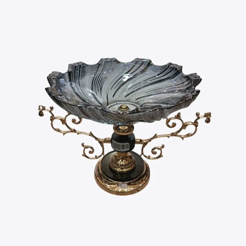 ORNAMENTAL FRUIT AND SWEET PLATE GOLDEN