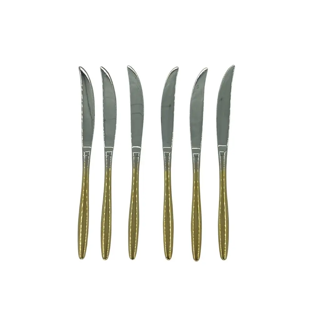 DESSERT SPOON KNIFE 6PCS/SET S/STEEL 35G