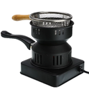 3-in-1 Multifunction Electric Charcoal Starter – Porcelain Coated Shisha Burner & Tea Heater