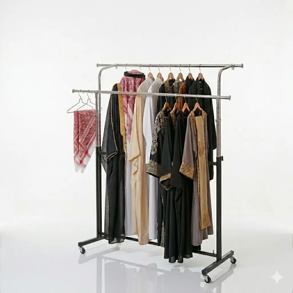 SS HANGER SILVER DOUBLE 1.2M 