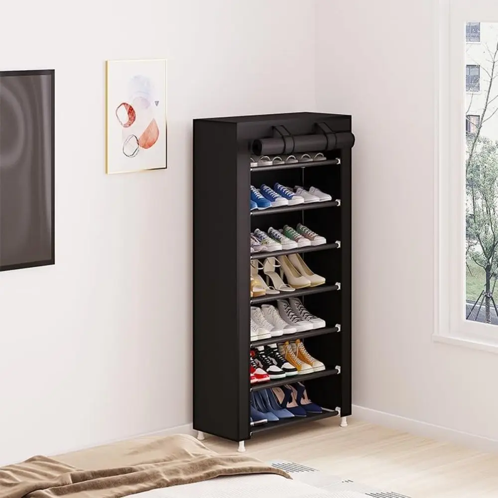 SHOE RACK 7 LAYER WITH COVER 60*30*126CM 7 60*30*126