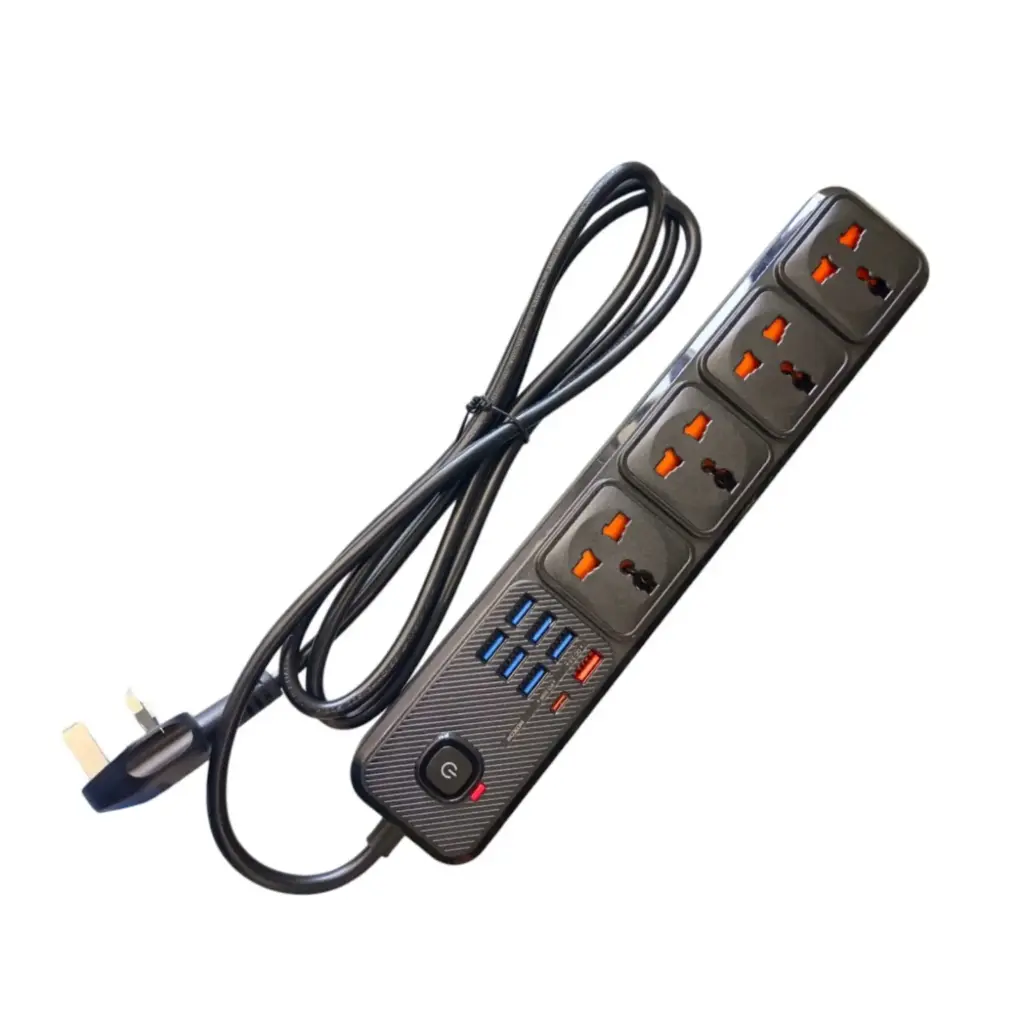 EXTENTION BOARD 4WAY 7USB1PD
