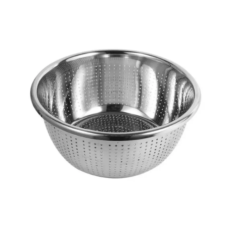 SS FRUIT AND VEGETABLE STRAINER 36CM 
