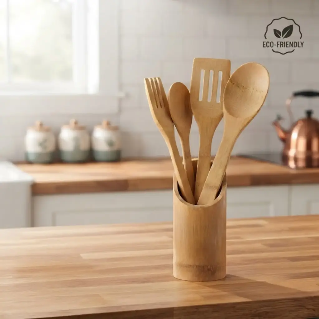BAMBOO STICKS COOKWARE 5PCSSET 5