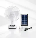 SOLAR CHARGING FAN PANEL 6V 45AH 12INCHES GD8012