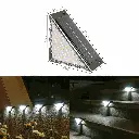 2 PCS Solar Step Lights