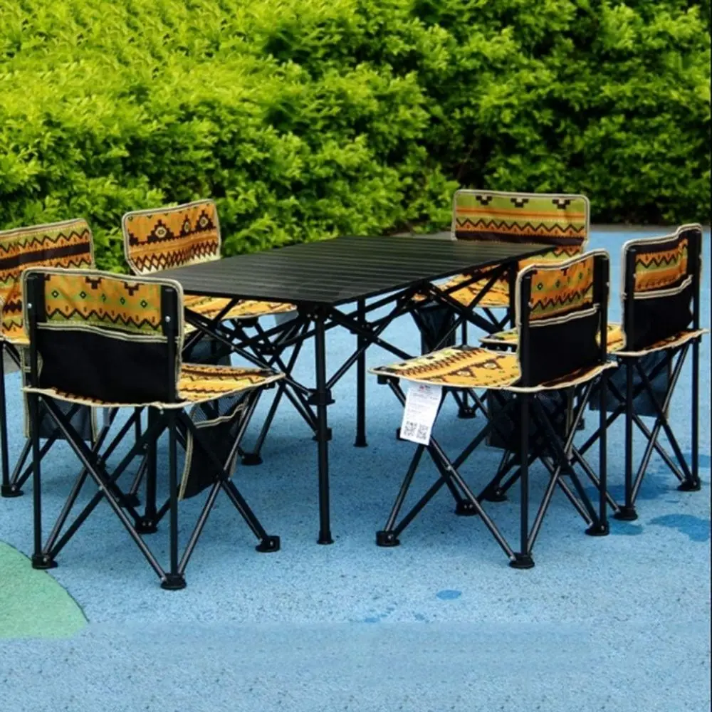 PROTABLE TABLE WITH (6PCS/CHAIR)