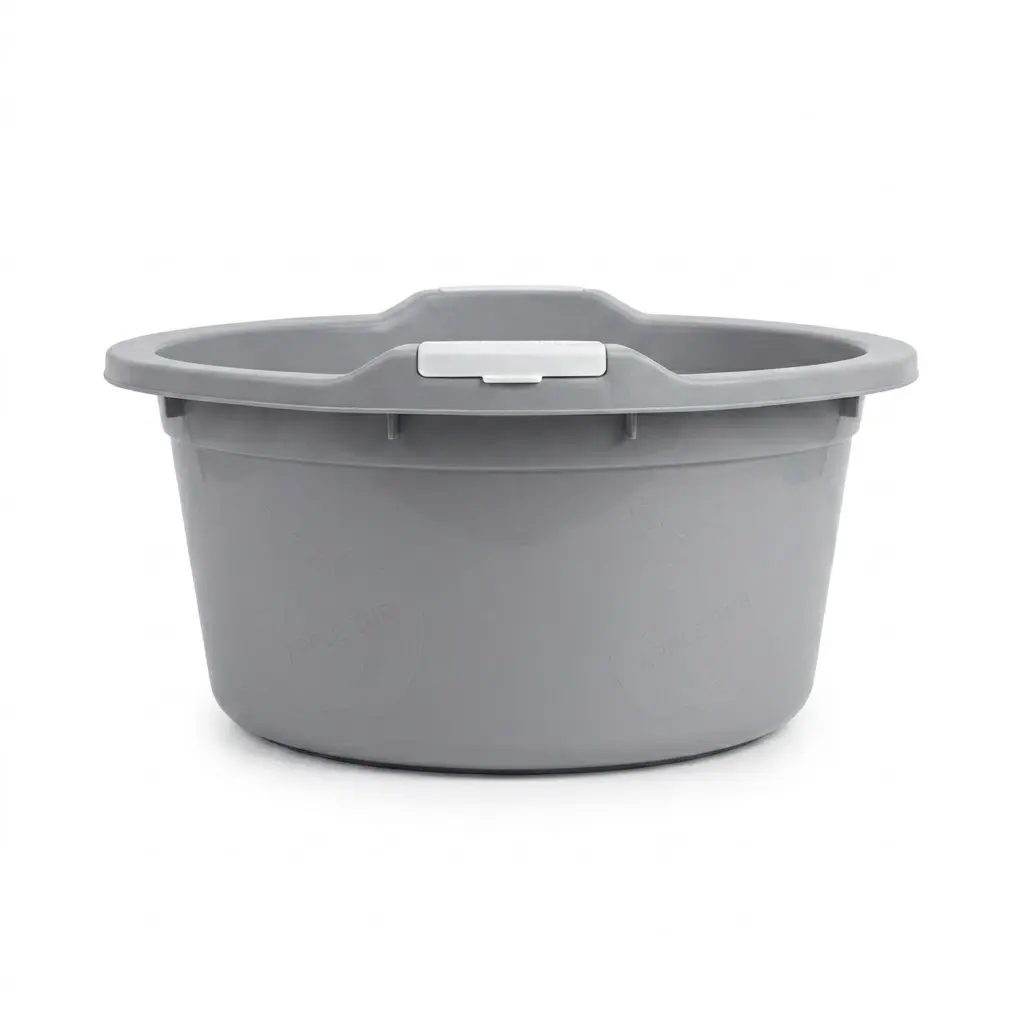 PVC BOWL 58CM GREY/WHITE MEDIUM