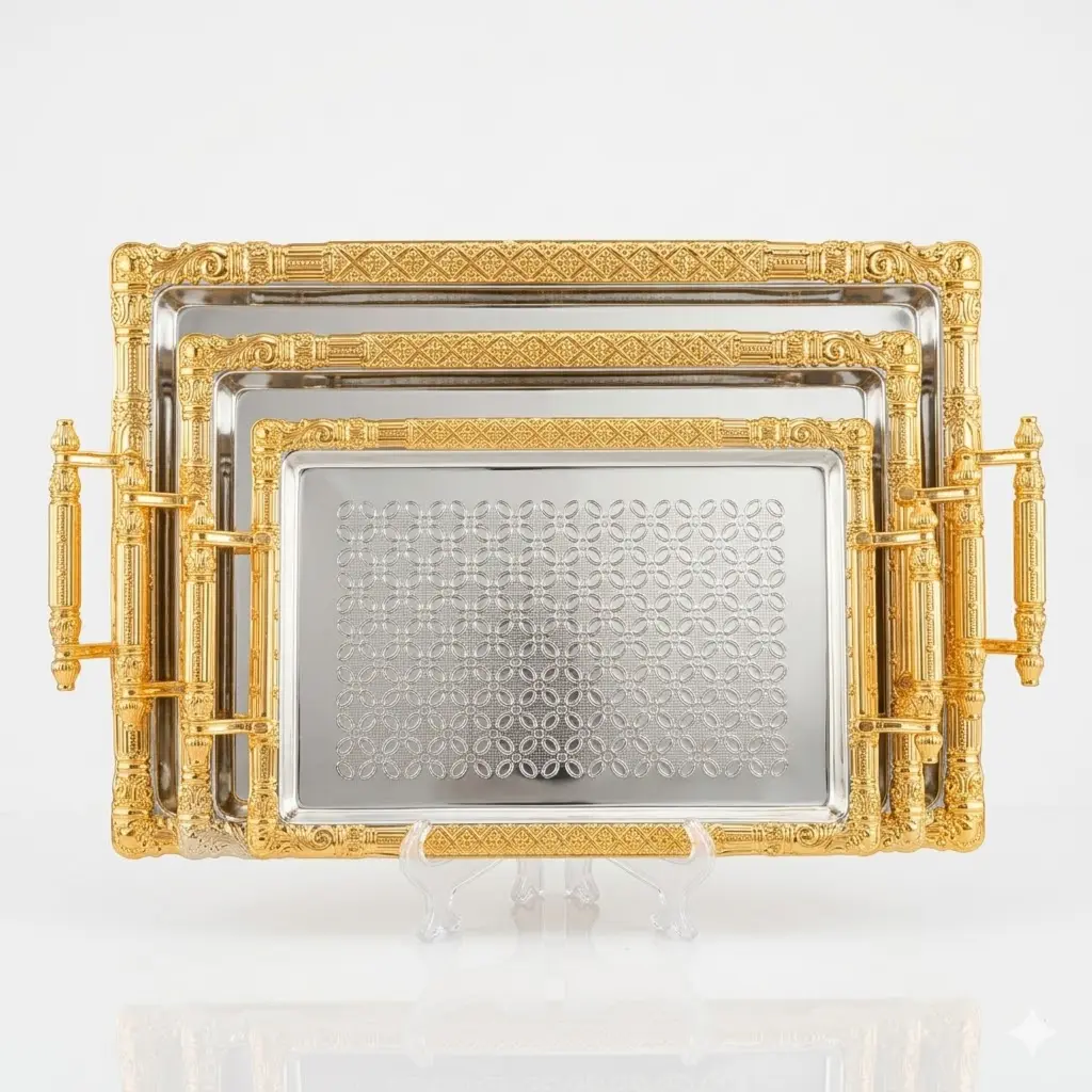 SQUARE TRAY 3PCS/SET (HY25-104-32)