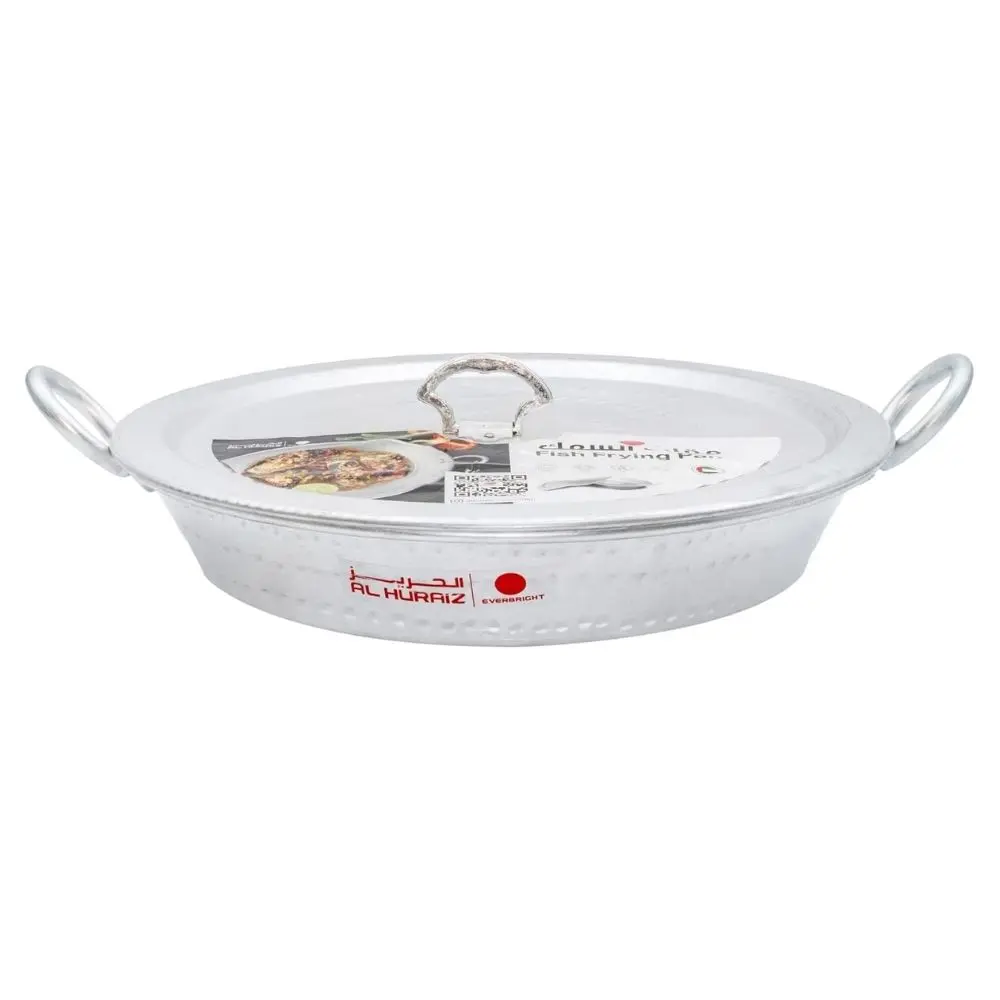 FRY PAN 2 HANDLE WITH COVER SPL 21