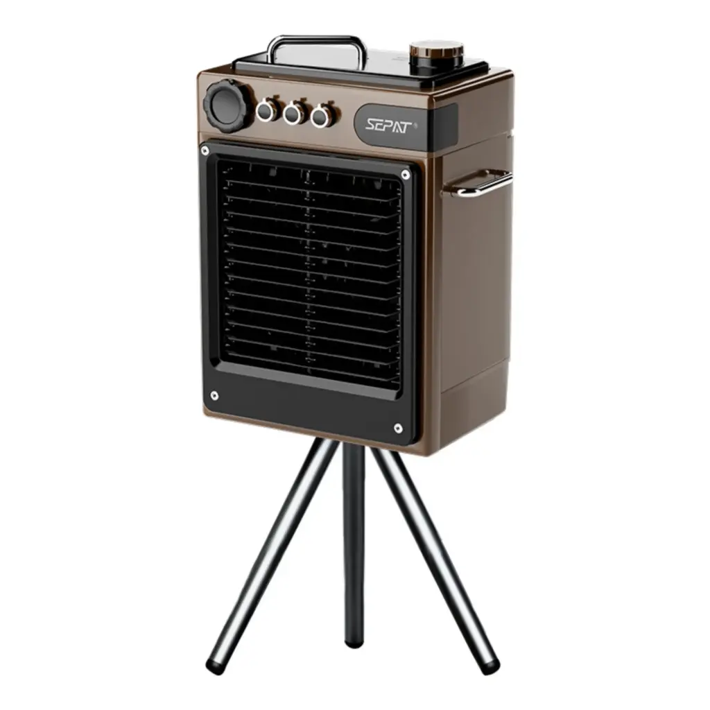 Rechargeable Portable Air Cooling Fan – 6L Water Tank & 120° Wide-Angle Ventilation