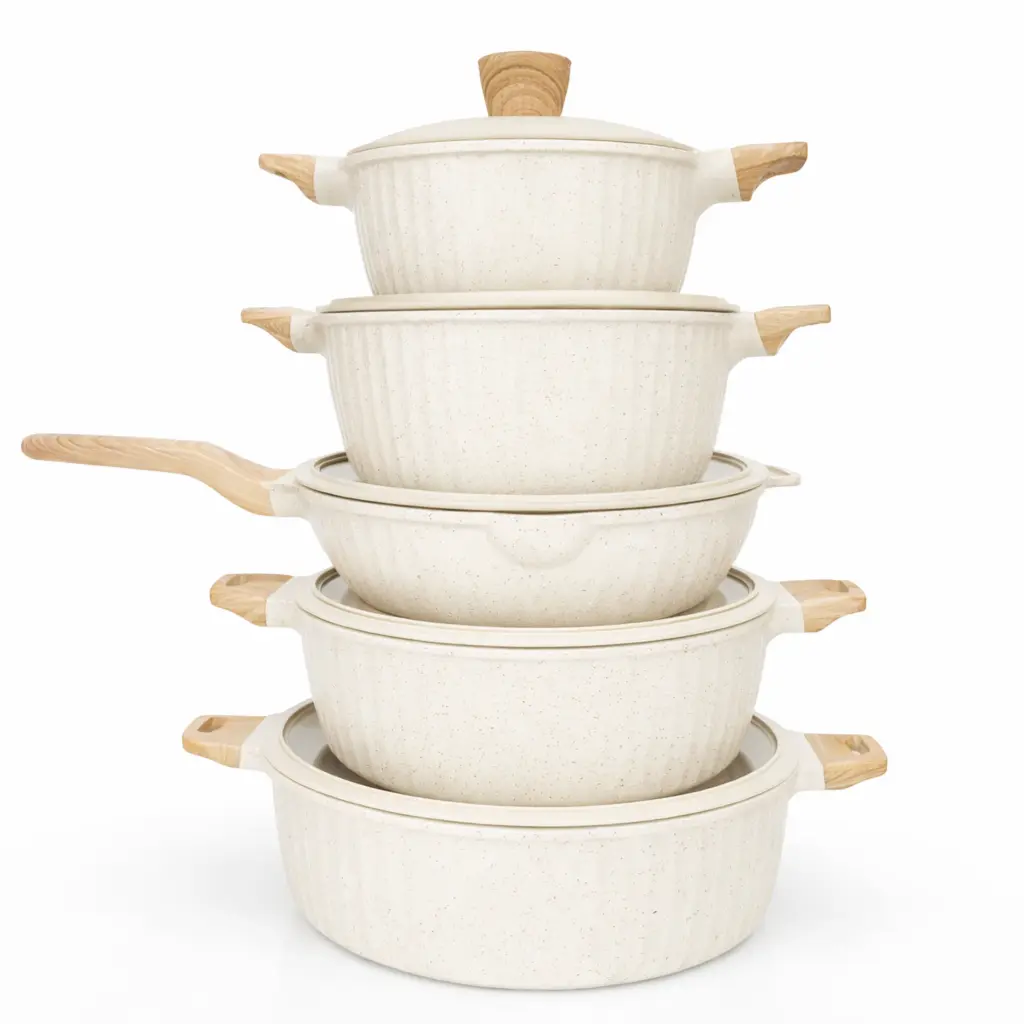 ALUMINIUM POT 5PCS/SET
20-24-28-28-32CM
3COLOR HY1120-20756-1  