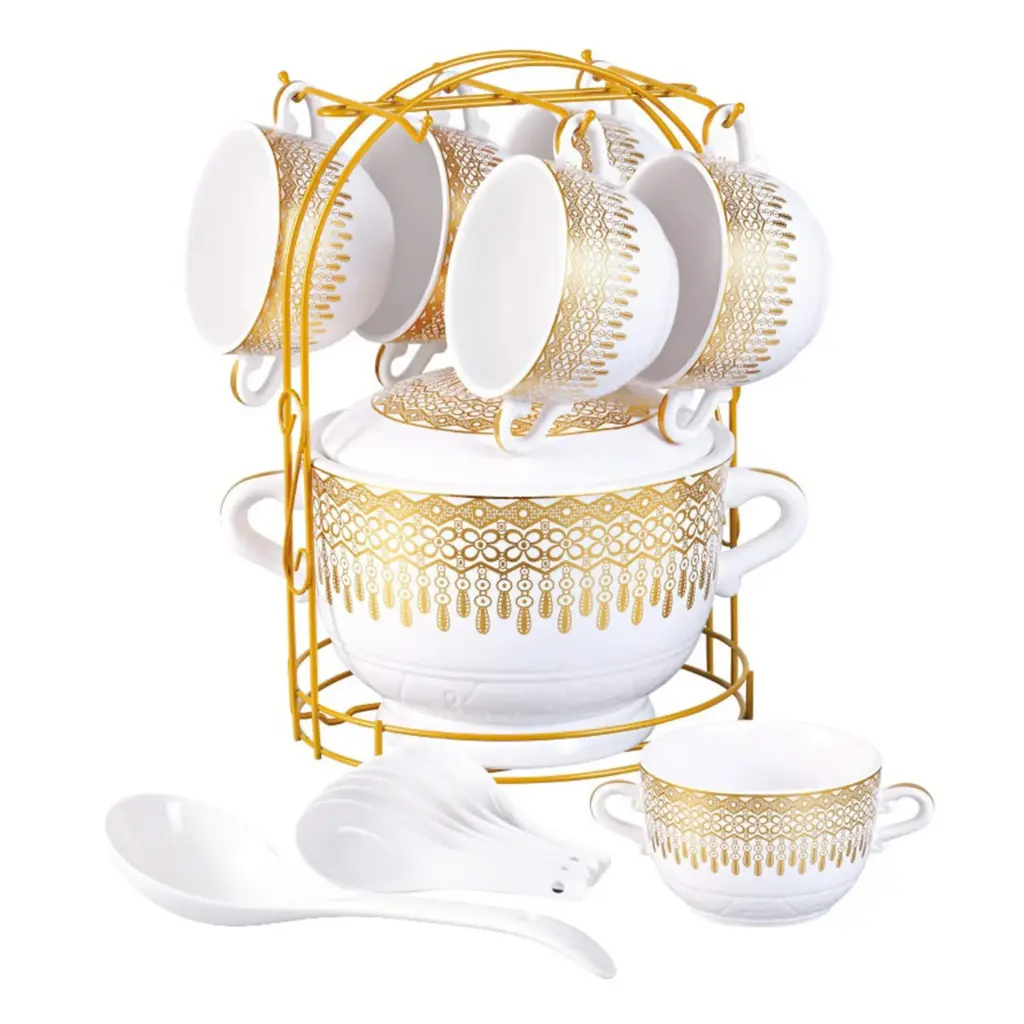 SOUP 15PCS/SET WITH STAND (2511-16001-17-10)