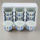 CERAMIC CUP 12PCS/SET 85ML