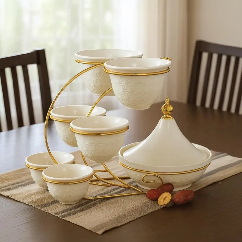 TEA CUP 8PCS/SET (2511-16001-17-22)