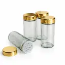 SPICE JAR GOLD CAP 12PCS/SET IN:5-12