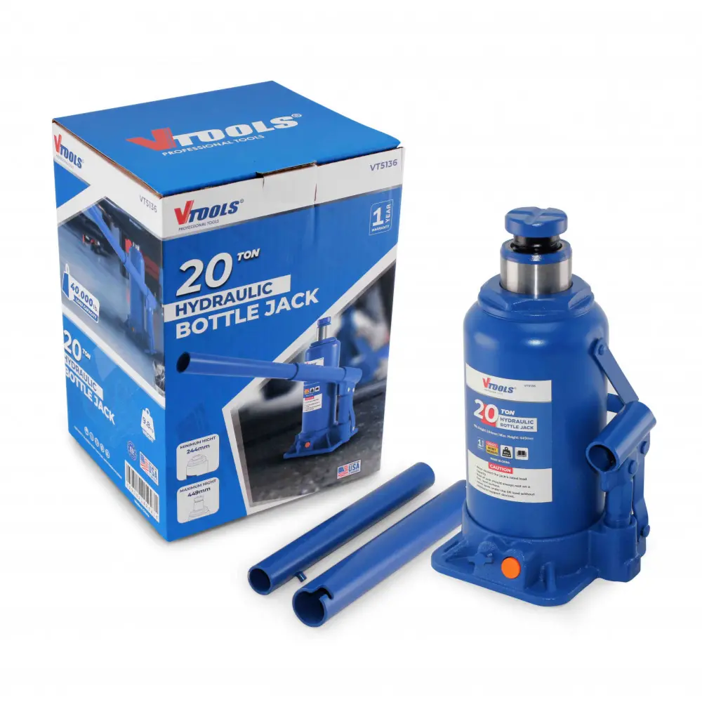 20 TON HYDRAULIC BOTTLE JACK VT5136
