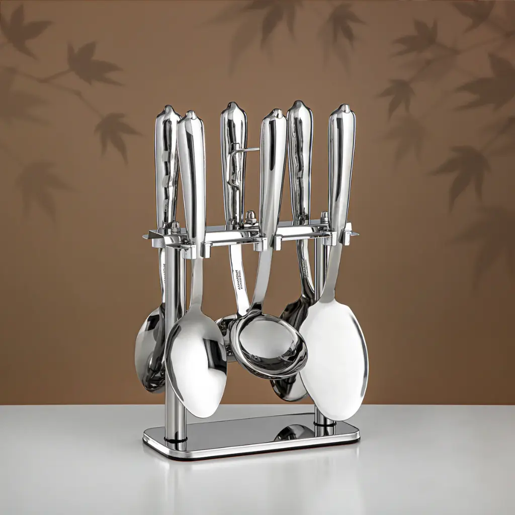 S.S KITCHEN TOOL SET 7PCS/SET FULL MIRROR CUT1620021