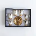 12 PCS CERAMIC CUP AND SAUCER SET IN:16067-5
