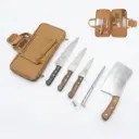 KITCHEN TOOLS BAG (SHARPNER &KNIFE 6,7.5,8,10") COMBO 