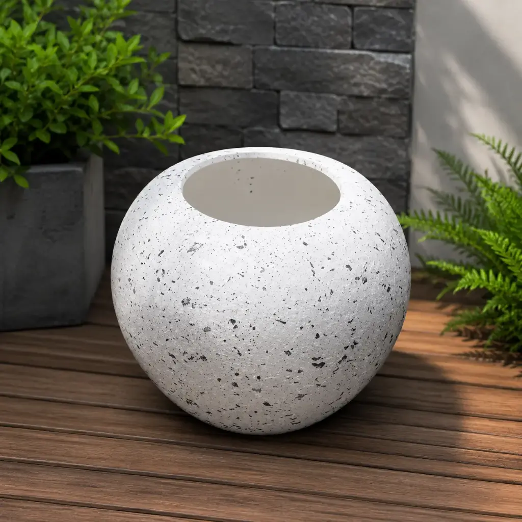 FLOWER POT 14CM (RH260014-0348-3)