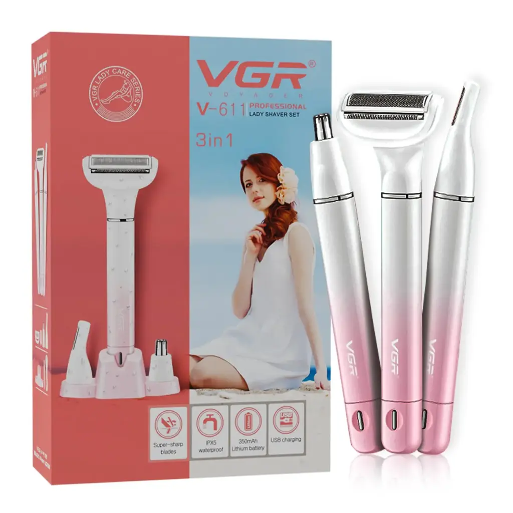 3 In 1 LADY GROOMING CARE V-611