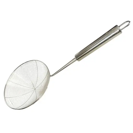 [6974538340102] STAINLESS STEEL STRAINER SQUARE 16" NO-XL2110