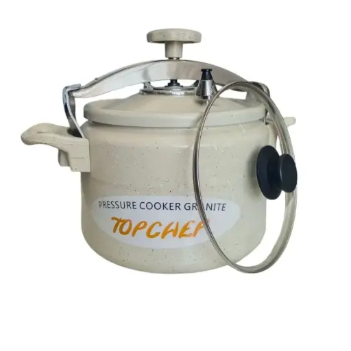 [6930478722057] GRANITE PRESSURE COOKER 5L WITH MESH TCDG22