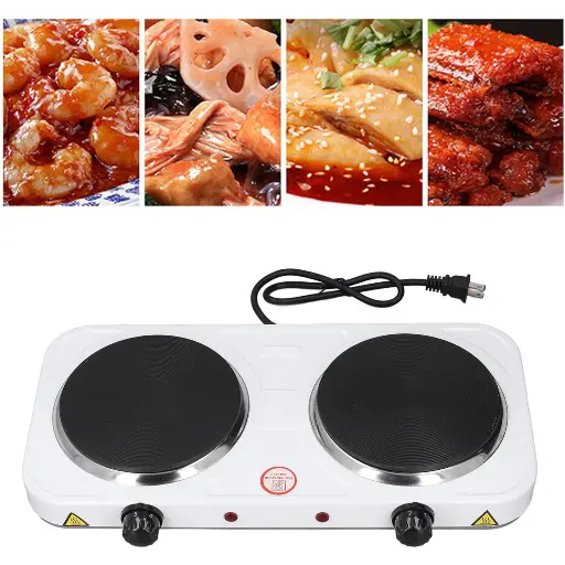 [6972124887512] Electric Double Hot Plate 2-in-1