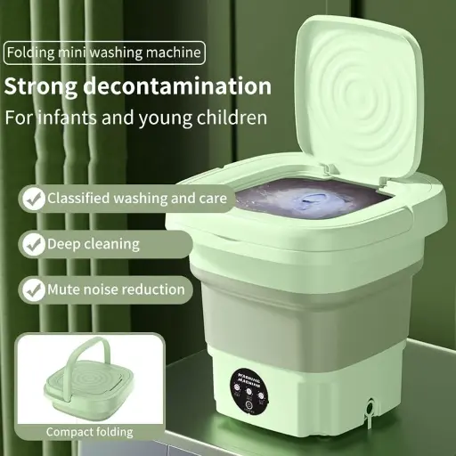 [6920230516185] FOLDABLE WASHING MACHINE 18L FP8808