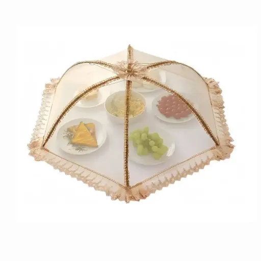 [6937373677758] DISH COVER 80CM COFFEE 347932 80
