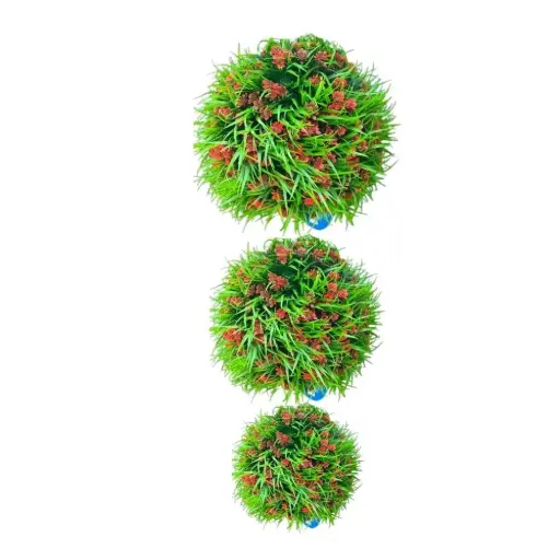 [6911240301106] FAKE LEAVES 22,26,32CM  3PCS/SET (1124-0301-10-11-12)