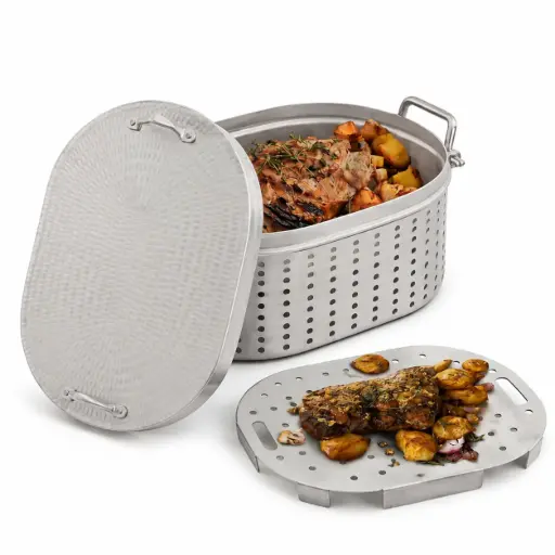 [18-OMP-10] OVAL MASHWAI POT 22x15x10"