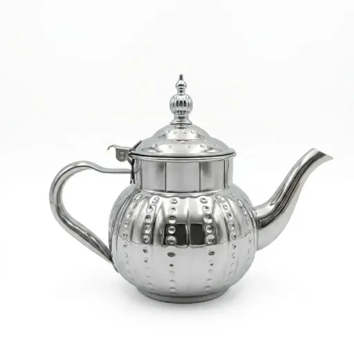 [6900202514197] STAINLESS STEEL TEAPOT 18OZ IN:DL-1118