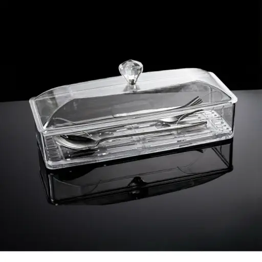 [6953796266362] ACRYLIC BOX 25*9*11CM 6636