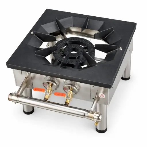 [6935354646465] SINGLE STOVE 2 CIRCLE 45*45CM